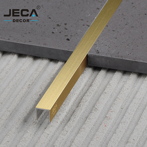 Profili in <span class=keywords><strong>rame</strong></span> per piastrelle Foshan JECA New Material, finiture in ottone per decorazione di pareti, profili per piastrelle di alta qualità. - Product Image 3