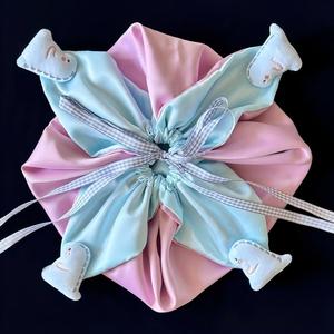 Bolsas de tela con cordón de dibujos animados para regalos de luna llena de bebés y cumpleaños infantiles, bolsas de seda para regalos y accesorios. - Product Image 3