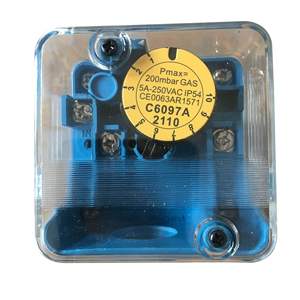 Vente directe de pressostat à gaz C6097A2110 pour compresseurs d'air, média aqueux, tension nominale 220V - Product Image 1