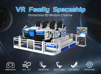 LEKE Franchise Kids Vergnügung spark fährt Virtual Reality Achterbahn 6 Sitze VR