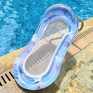 Silla Flotante Inflable Inf Kelukeya con Asiento de Malla para Relajarse en la Piscina - Product Image 3