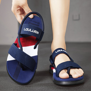 Sandales à enfiler pour hommes, antidérapantes, séchage rapide, ajustables, à bout ouvert, pour piscine, plage et loisirs - Product Image 3
