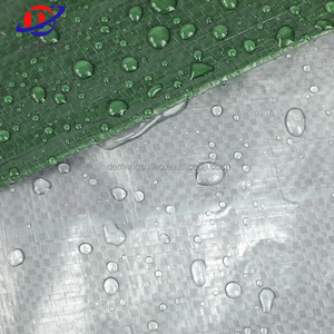 Bâche transparente verte robuste en PE enduit, <span class=keywords><strong>tissu</strong></span> imperméable en polyéthylène pour serre et couverture de jardin extérieur - Product Image 5