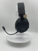Casque de jeu sans fil 2,4 G avec micro omnidirectionnel détachable et bandeau réglable, batterie 550 mAh Siberia S-G48