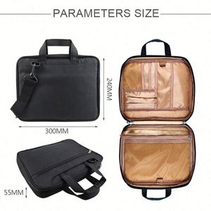 Bolso de Hombro Expandible de Lujo para Portátil, Resistente al Agua, Maletín de Viaje para Negocios con Organizador para Hombres y Mujeres - Product Image 6