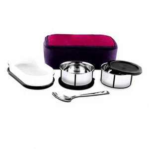 Deli Delight <b>Lunch</b> Box Stainless Steel <b>Lunch</b> Box Dinnerware <b>Sets</b> - Product Image 1