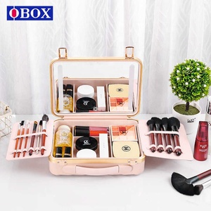 Obox trang điểm túi phụ nữ thanh lịch nhỏ Túi mỹ phẩm tổ chức trang điểm với vật liệu không thấm nước - Product Image 5