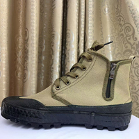 Chaussures de plein air classiques pour hommes avec des chaussures en caoutchouc antidérapantes résistantes à l'usure Construction haute Construction Chaussures de sécurité