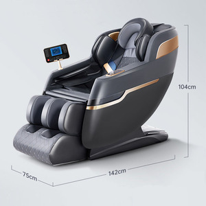 Multifunctional Comfort Chair Modern Luxury Track 4d Multifunction Shiatsu Leather Chair - Product Image 6