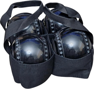 Custom 600D Oxford Polyester Four Lawn Bowls Indoor & Outdoor <b>Bowling</b> Bag with Four Bowls Carrier Bag (without <b>Balls</b>) - Product Image 1