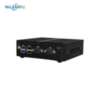 Mini PC KioSk N5095, ordinateur de bureau miniature sans ventilateur, DDR4 256 Go SSD NVMe, double HDMI, PC silencieux et compact pour la maison, le bureau et les entreprises