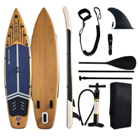 Tabla de Paddle Surf Inflable de Última Generación con Sistema de 3 Aletas, Todos los Accesorios, 11'6"x33"x6" 350x83x15cm, con Soporte para Cámara de Acción