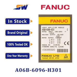 Módulo de Servoamplificador FANUC <span class=keywords><strong>A06B</strong></span>-<span class=keywords><strong>6096</strong></span>-<span class=keywords><strong>H301</strong></span> |   Unidad CNC <span class=keywords><strong>A06B</strong></span> <span class=keywords><strong>A06B</strong></span>-<span class=keywords><strong>6096</strong></span> - Product Image 2