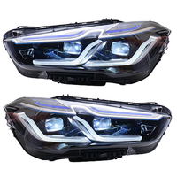 Pour BMW X1 F48 F49 2016-2019, ensemble de phares LED, style G38 2023, mise à niveau, double lentille de projecteur, DRL, Plug & Play, lentille bifocale