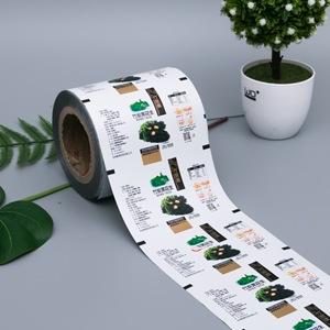 Rouleau de film <span class=keywords><strong>plastique</strong></span> personnalisé automatique mat de qualité alimentaire Emballage flexible <span class=keywords><strong>Impression</strong></span> stratifiée souple pour collations - Product Image 1