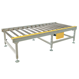 Équipement de convoyeur à rouleaux adapté au transport et à l'assemblage de produits lourds tels que des boîtes en carton et des moteurs - Product Image 1
