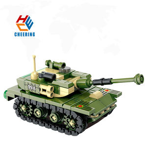 Serie <span class=keywords><strong>militare</strong></span> JKC7651 99A <span class=keywords><strong>equipaggiamento</strong></span> principale per carri armati modello di blocco per arma per bambini educativo assemblare la costruzione di BlockPlastic giocattolo - Product Image 1