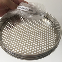 Maille en acier inoxydable 304 résistante à la corrosion de 5 à 25 microns pour tamis, taille personnalisable, pour grains de café, sol, laboratoire