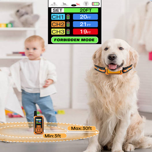 Nouveau Système de Clôture Électronique pour Animaux à Trois Fonctions Amélioré, Collier Étanche à Sensibilité Réglable, Empêche les Chiens de Partir, Produits pour Animaux - Product Image 5