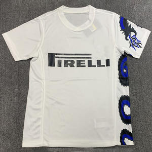 ชุดฝึกซ้อมฟุตบอลย้อนยุคขายส่ง 10-11 อินเตอร์ ชุดเยือนสีขาว เสื้อเจอร์ซีย์แขนสั้นสไตล์ไทย เสื้อฟุตบอลวินเทจ - Product Image 1