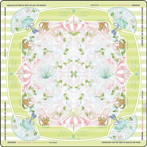 Luxe Miss Darling Mahjong Mat Neopreen Geluidsreducerende Blauwe Kleur Rooster Mahjong Speelmat voor Amerikaanse Mahjong - Product Image 5