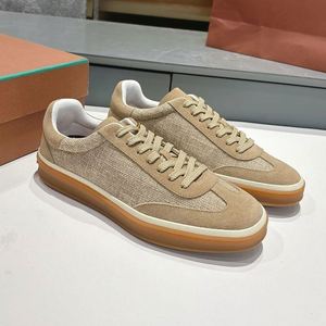 Zapatillas de entrenamiento clásicas de fibra de seda Lotus para hombre y mujer, cómodas, transpirables, de malla sin cordones para la temporada de otoño, en color. - Product Image 2