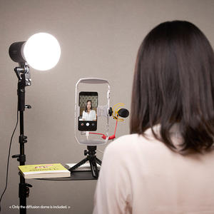 Kit de diffuseur en gel de silice pliable pour <span class=keywords><strong>flash</strong></span> <span class=keywords><strong>Godox</strong></span> <span class=keywords><strong>V1</strong></span>, AD100Pro, AD200PRO, éclairage photographique, <span class=keywords><strong>Godox</strong></span> AK-R22 - Product Image 4