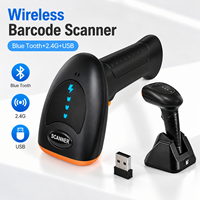Escáner de Código de Barras Portátil Inalámbrico A25, Lector de Códigos QR para Teléfono Móvil, iPad, Sistema POS Android