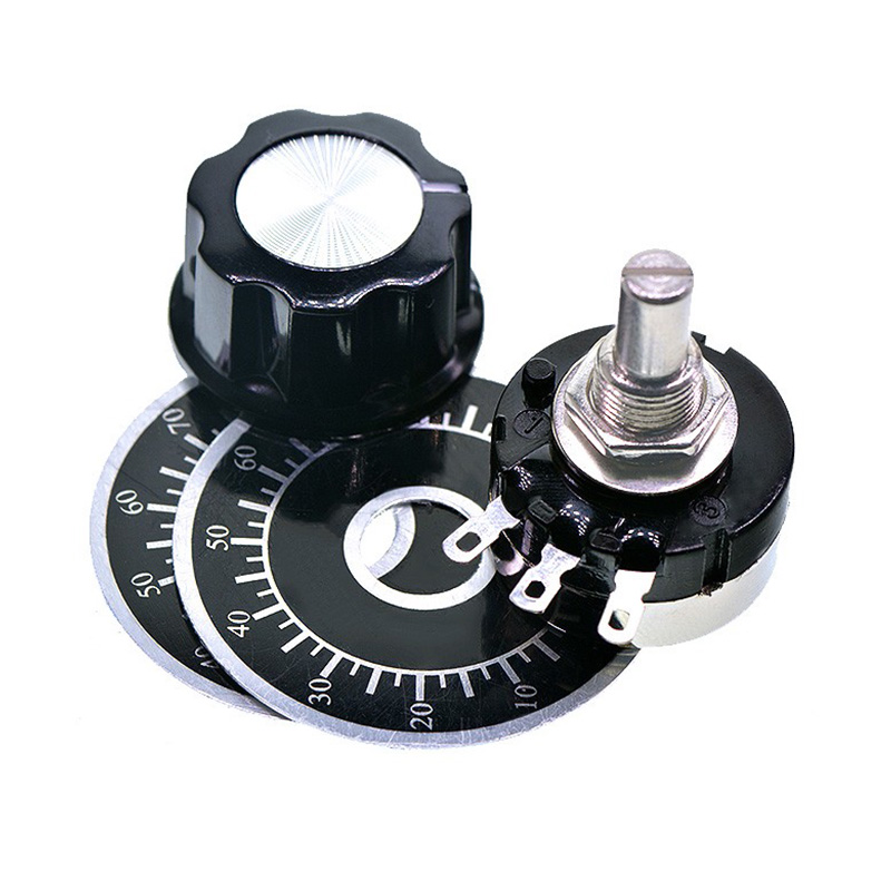 Потенциометр B502 RV24YN20S, 3 Вт, потенциометр 5 k, углеродный, однооборотный