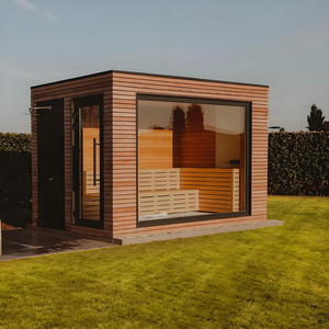 Hot Selling Traditional Style Sauna Cabin Outdoor 3-4 Person Sauna Room - Product Image 4