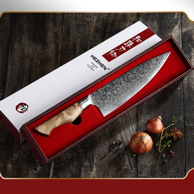 Yellow 01-Chef knife