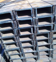 Profil de carbone laminé à chaud en forme de C en acier de construction en métal