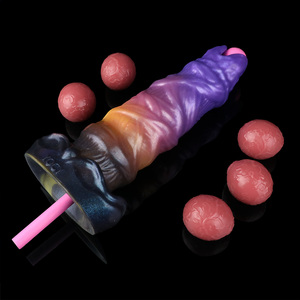 Venta caliente de silicona suave Ovipositor Dildo con huevos Fantasy Alien Egg-Laying Adult Toy para Roleplay y Fetish Lovers - Product Image 3