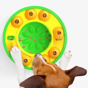2022 più nuovo cibo per animali domestici Puzzle alimentatore giocattolo fabbrica durevole trattare Puzzle cane giocattolo per allenamento IQ