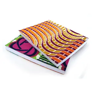 Africon-Cuaderno A5 de estilo africano, libreta personalizada con estampado Ankara, Bloc de notas cubierto