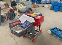 Nouvelle machine à hacher les fourrages pour animaux, coupe-ensilage, broyeur de paille, hacheuse de foin, machine à alimenter les animaux, 2 tonnes/h, moteur diesel, faible bruit