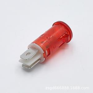Luz indicadora de plástico de 12 mm, LED rojo, verde, naranja, lámpara de señalización para electrodomésticos de cocina - Product Image 3