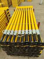 Poteau de soutènement réglable robuste pour chantier de construction