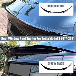 High Quality Car Rear Trunk Boot Lip Spoiler Wing Extension Lid For Tesla Model 3 Model Y 2017-2021 2022 Rear Spoiler Lip Wing - Product Image 1