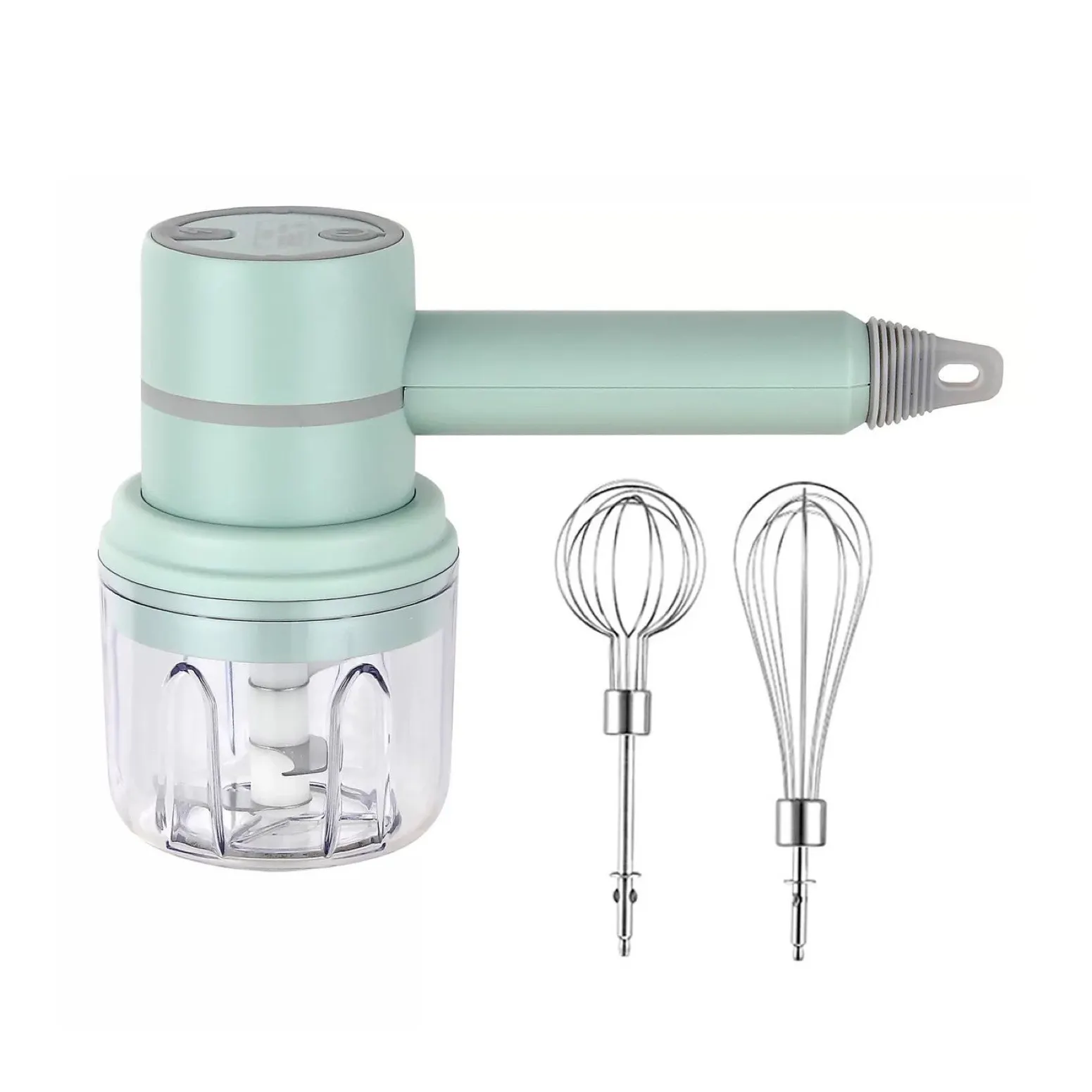 USB recarregável 3 velocidade portátil sem fio Mixer Hand Blender sem fio elétrico Mini Egg Batedor Blender com tigela