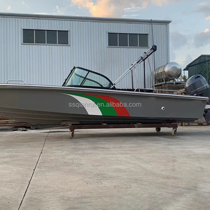 Venta al por Mayor de Barcos de Pesca de Casco Abierto de 5-7m, Embarcación de Fibra de Vidrio Resistente Estilo <span class=keywords><strong>Panga</strong></span> para Pesca Marina y Transporte, Logotipo Personalizado Disponible - Product Image 3