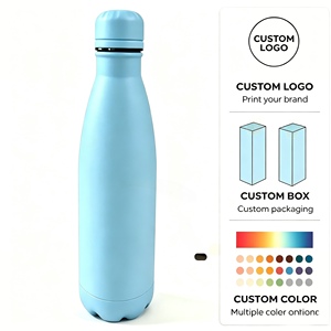 Botella de Agua con Aislamiento al Vacío de 500 ml, Colores Personalizados, Empaque Personalizado, Taza Térmica de Viaje a Prueba de Fugas, Tazas de Acero Inoxidable 304 - Product Image 3