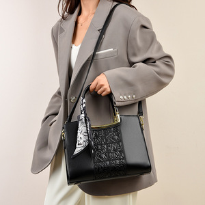 Fashion High Quality Beige PU Leather Luxury Women Handbags Shoulder <b>Bag</b> Crossbody Hand <b>Bags</b> for Women Ladies - Product Image 6