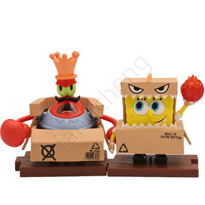 Muñeco Sorpresa Mr. Krabs Cardboard Hero, Juguetes de <span class=keywords><strong>Huevo</strong></span> Sorpresa para Cápsulas Gashapon, Bolas de Juguete, Regalo para Máquinas de Garra y Vending, 100-120mm - Product Image 6