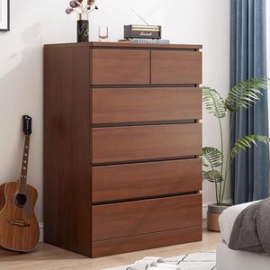 Mobile in Quercia/Pino Riciclato, <span class=keywords><strong>Cassettiera</strong></span> Moderna, Mobile Contenitore per Camera da Letto, <span class=keywords><strong>Cassettiera</strong></span> Angolare per Soggiorno, Bianco D - Product Image 1