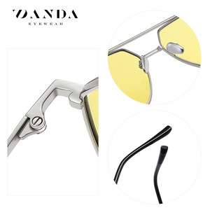 Danda Sunglasses Square Polarized UV400 Anti Glare Lightweight Unisex Driving Outdoor Sports Fishing Cycling - Product Image 2