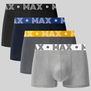 Calzoncillos de ropa interior masculina sólida cómodos de alta calidad personalizados al por mayor, Calzoncillos Bóxer transpirables modales para hombres - Product Image 2