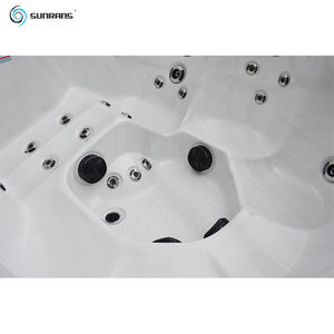 Sunrans lüks akrilik açık jakuzi 6 kişi satılık Massage kontrollü masaj sıcak küvet - Product Image 6