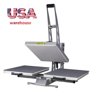 Usa Magazijn CH-64H-D2 220/110V 3 Power Dual Auto Open 16X24 T Shirt Warmteoverdracht Machine 40X60 Heat Press Machine