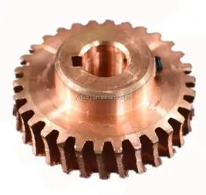801 Leders chäl maschine Kupfer getriebe/Stahl kupfer getriebe/kleine Topfrad schälmaschine Teile